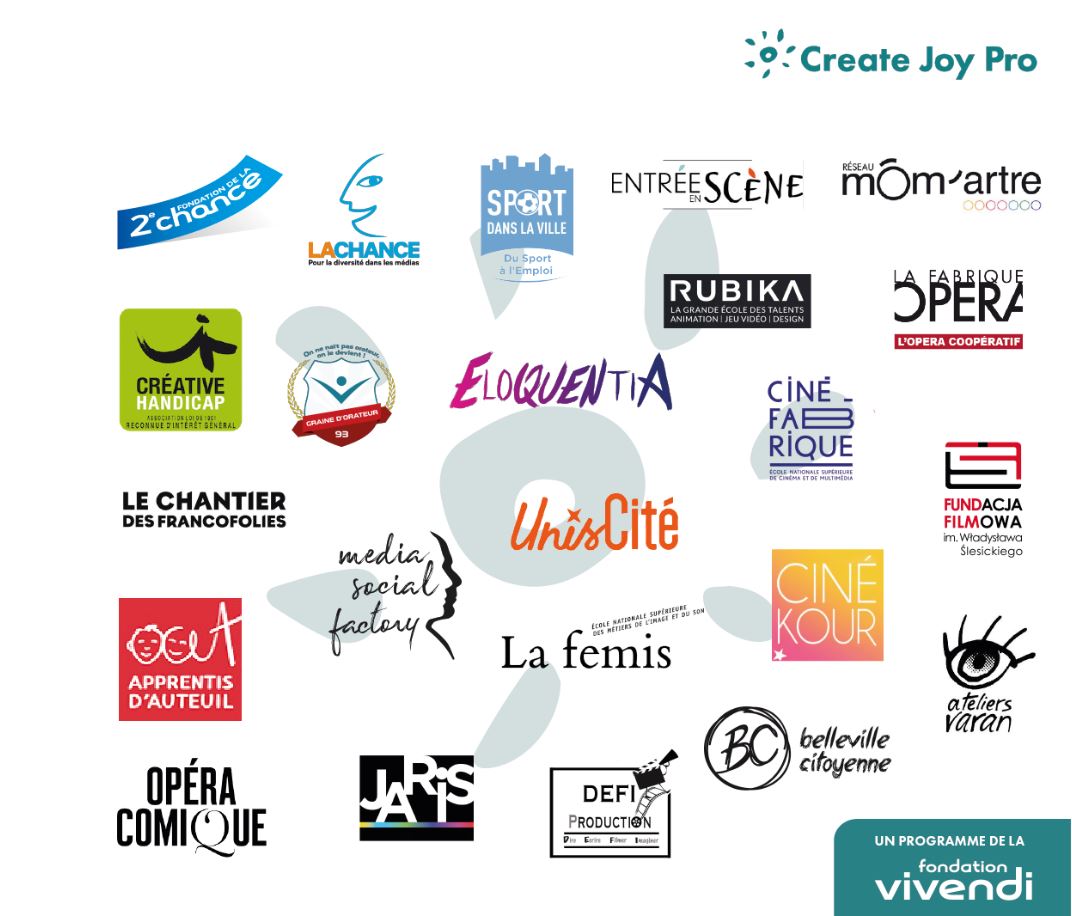 Selected projects of the Create Joy Pro Request for Proposals 2024